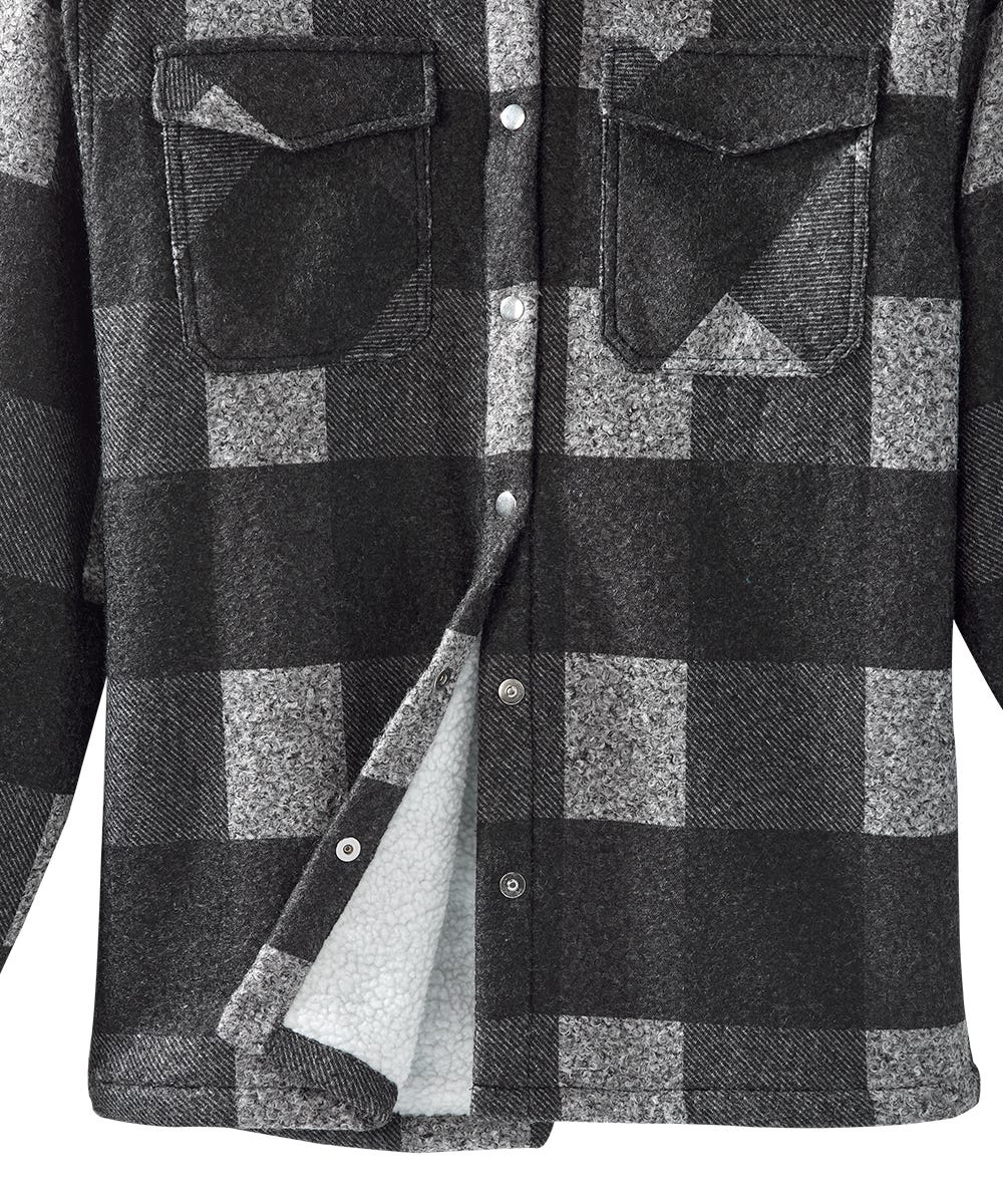 Chaqueta Manga Larga Hombre con cierre magnéticos