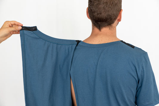 ¿Sabes qué hace diferente a la ropa adaptada? Conoce los tipos de adaptaciones, con broches, velcro, magnetos y cierres, ayudan a que el vestirse sea más fácil