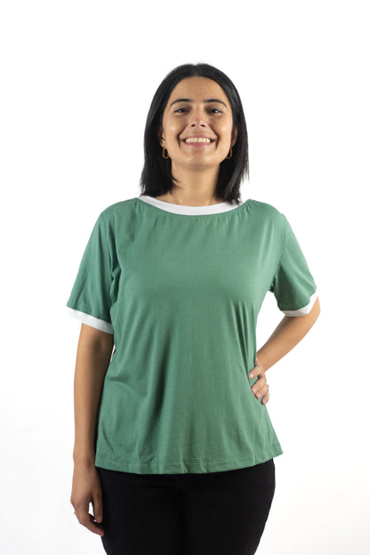 Polera Marisol | Manga Corta | Mujer