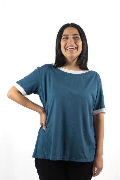 Polera Marisol | Manga Corta | Mujer