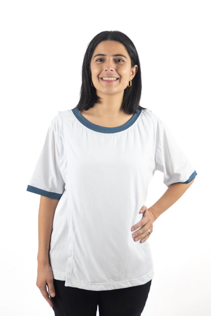 Polera Pilo | Manga Corta | Mujer