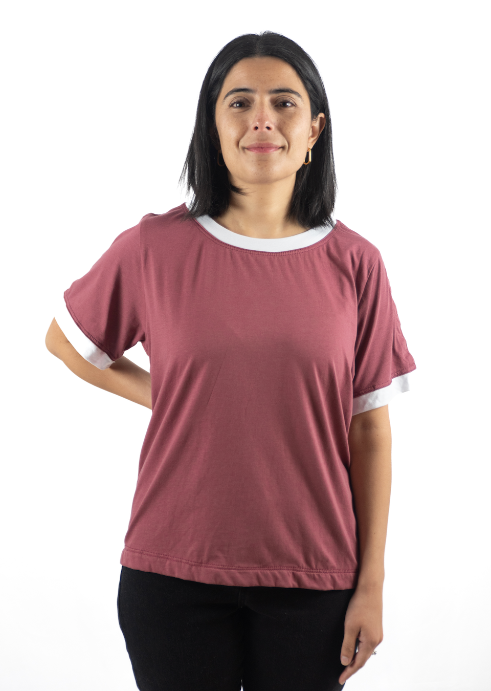 Polera Delmi | Manga Corta | Mujer